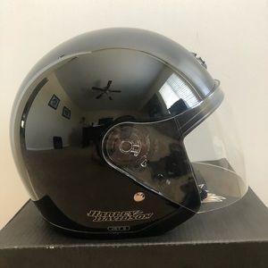 Harley Davidson Jet II Black 3/4 Shield Helmet